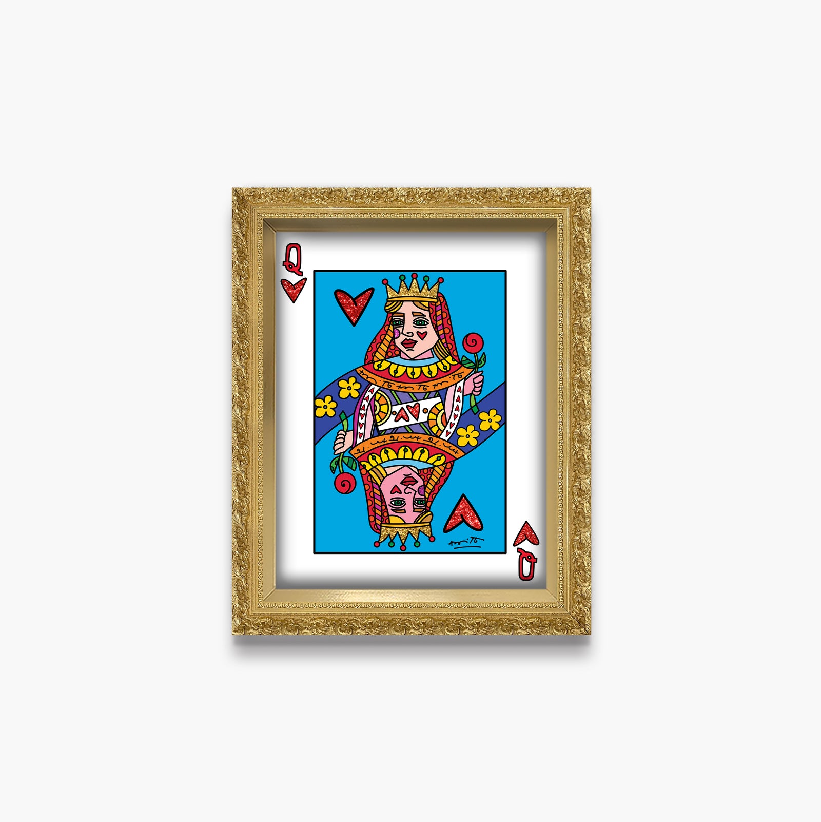 modern pop art im the queen limited edition  vibrant home decor