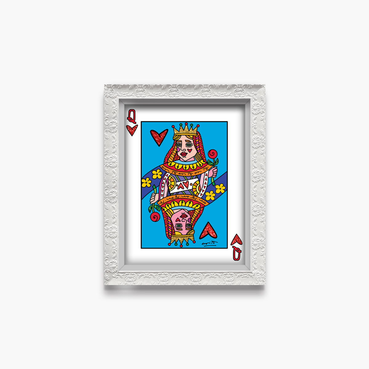 im the queen limited edition  artistic colorful design collectible