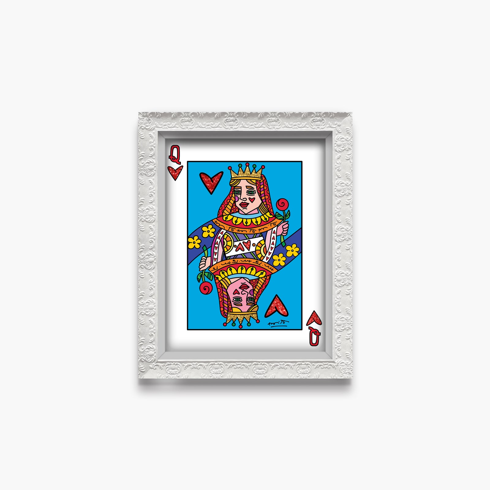 im the queen limited edition  artistic colorful design collectible