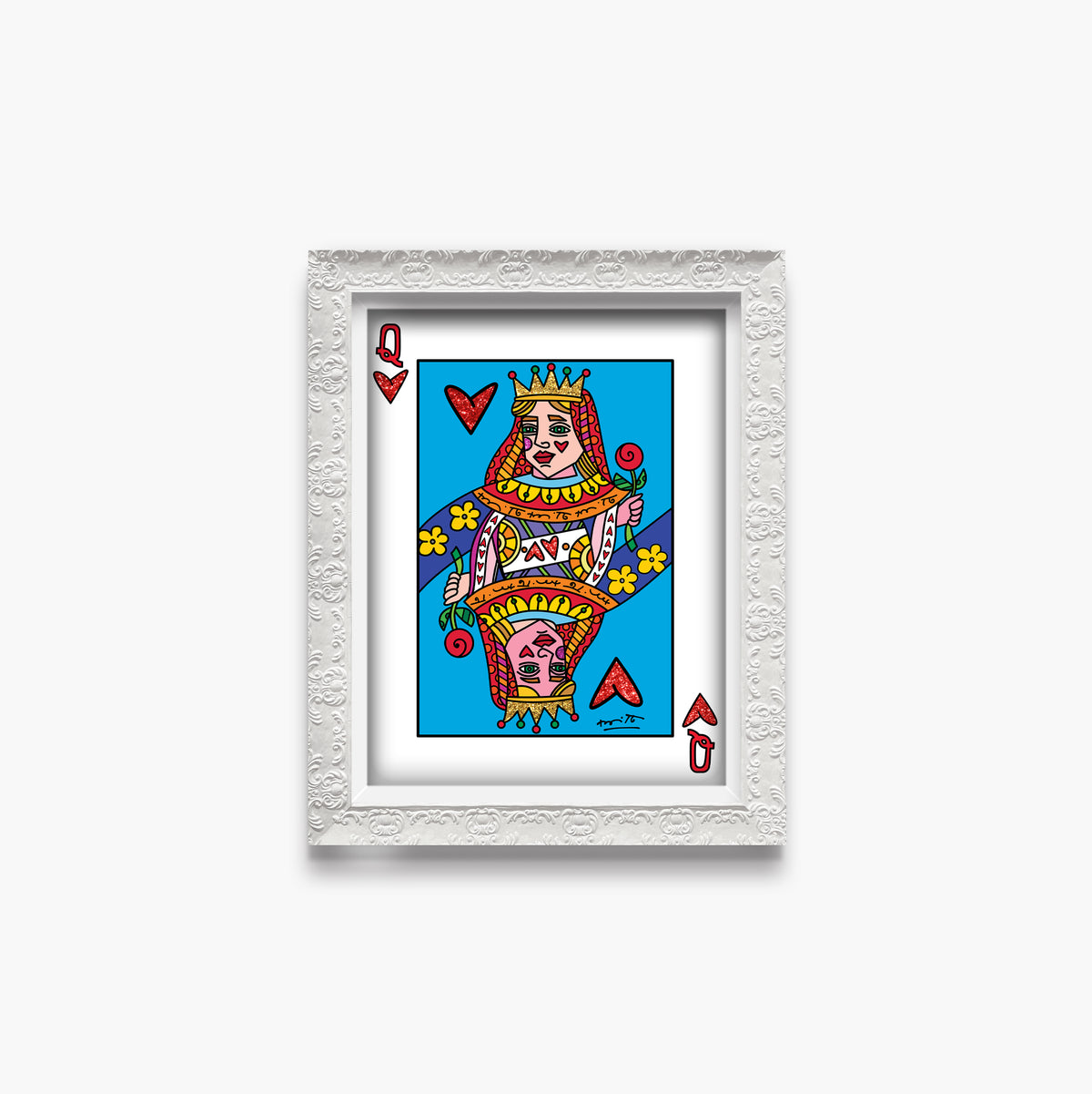 modern pop art im the queen limited edition  vibrant home decor