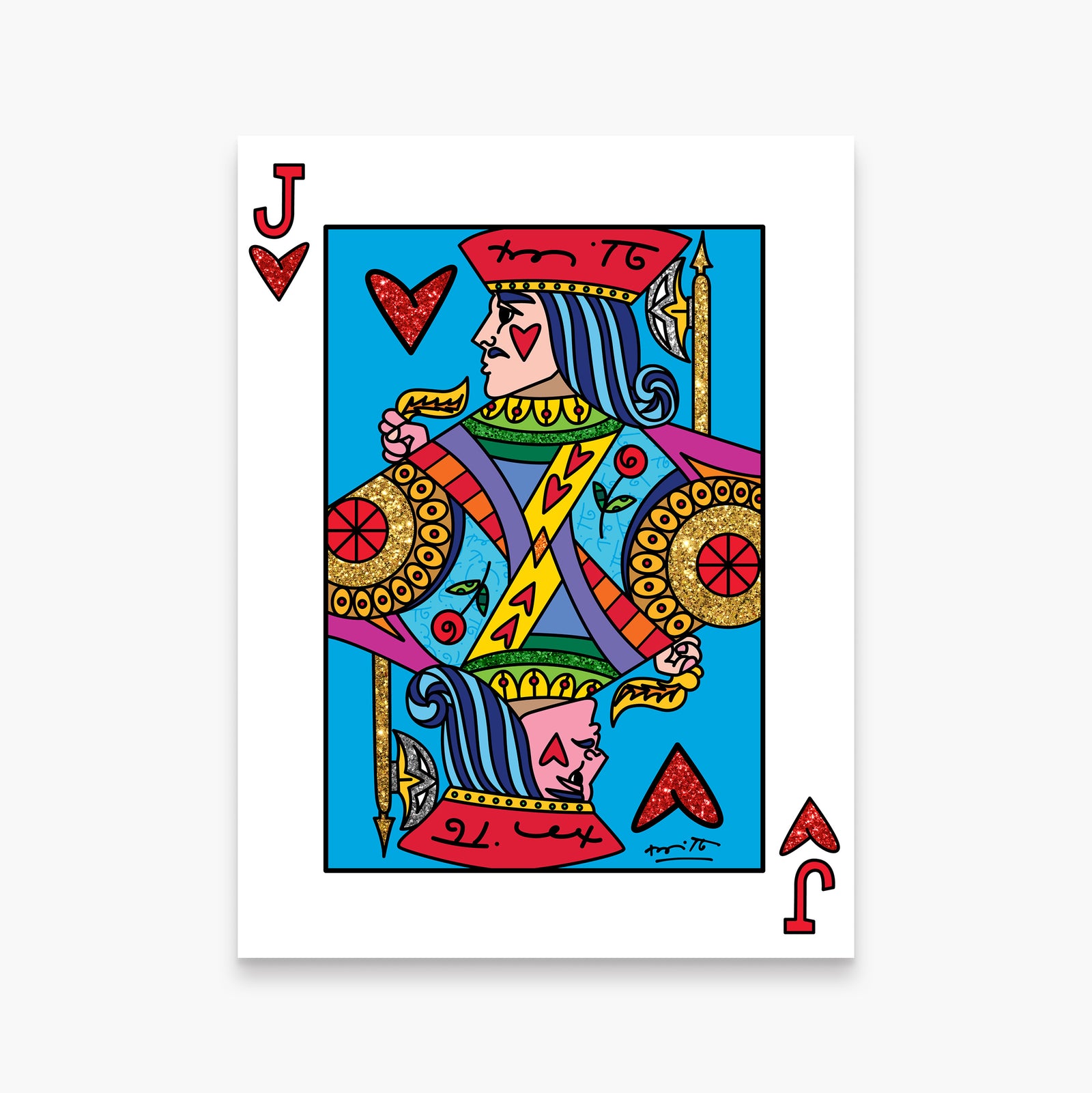 I'm The Warrior - Limited Edition Print