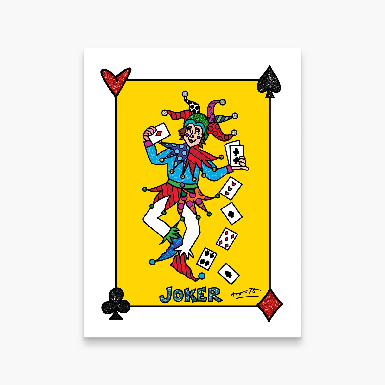 I'm The Wild Card - Limited Edition Print