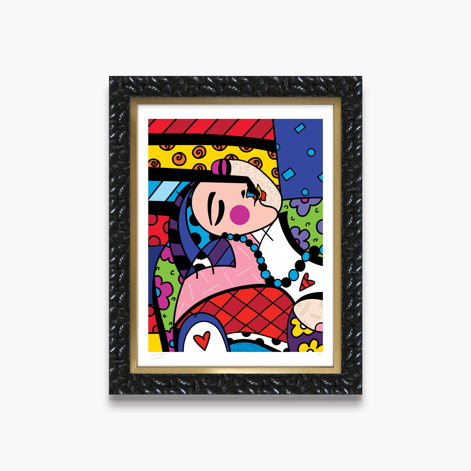 dream picasso limited edition print  artistic colorful design collectible