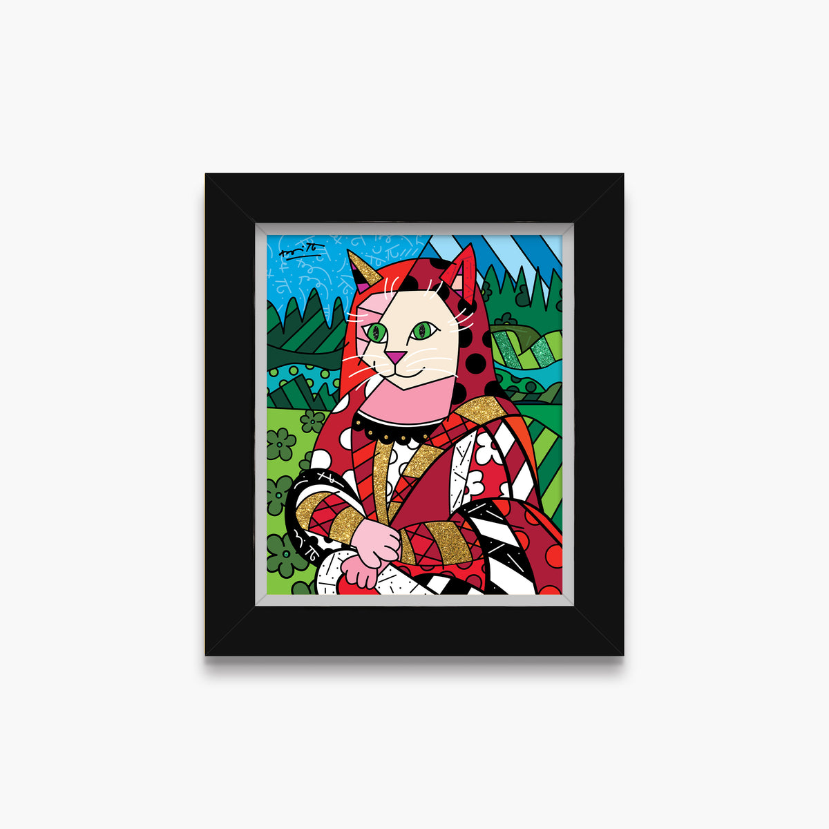 The Cat In Red - Limited Edition Print
