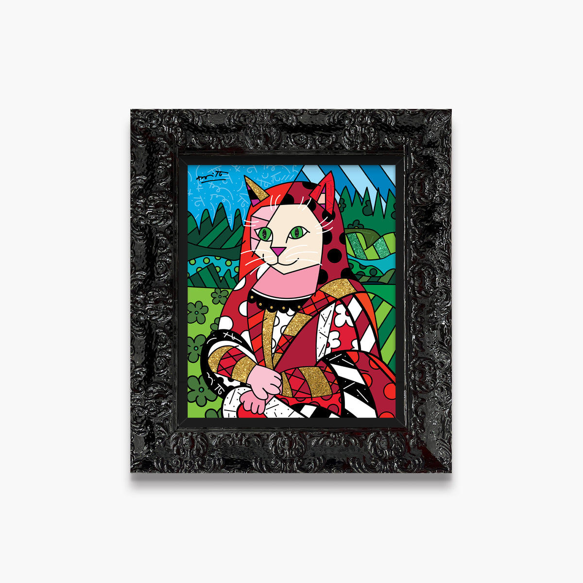 The Cat In Red - Limited Edition Print