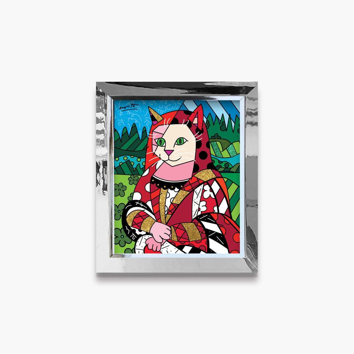 The Cat In Red - Limited Edition Print