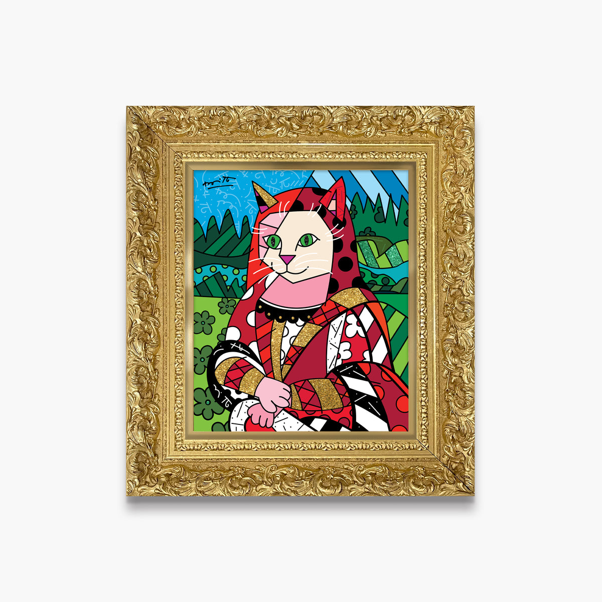 The Cat In Red - Limited Edition Print