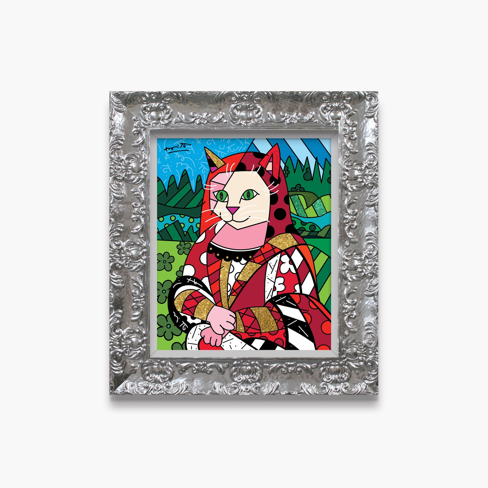 The Cat In Red - Limited Edition Print