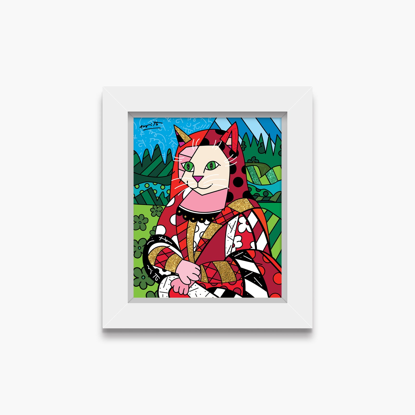 The Cat In Red - Limited Edition Print