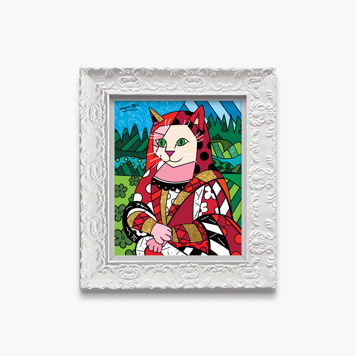 The Cat In Red - Limited Edition Print