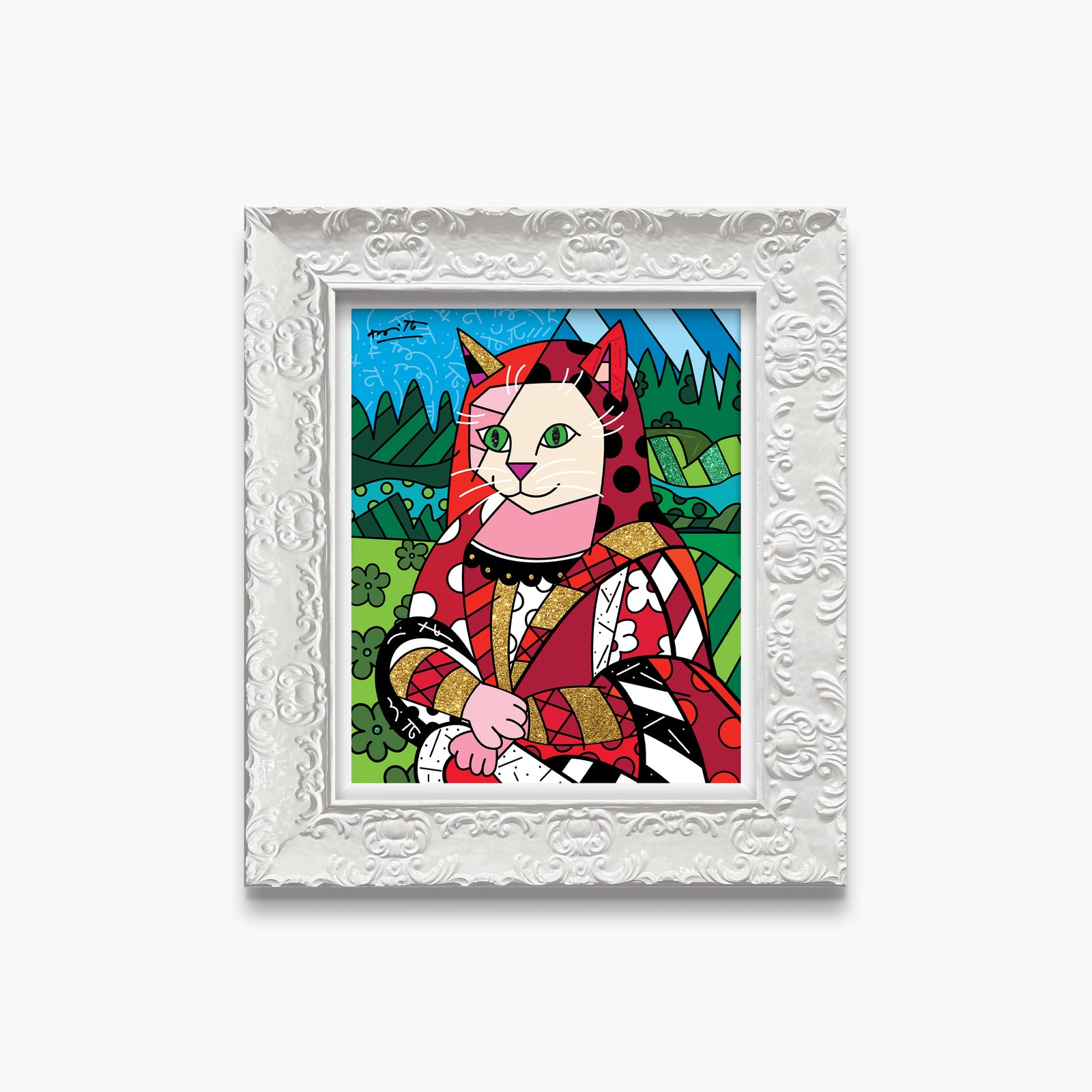 The Cat In Red - Limited Edition Print