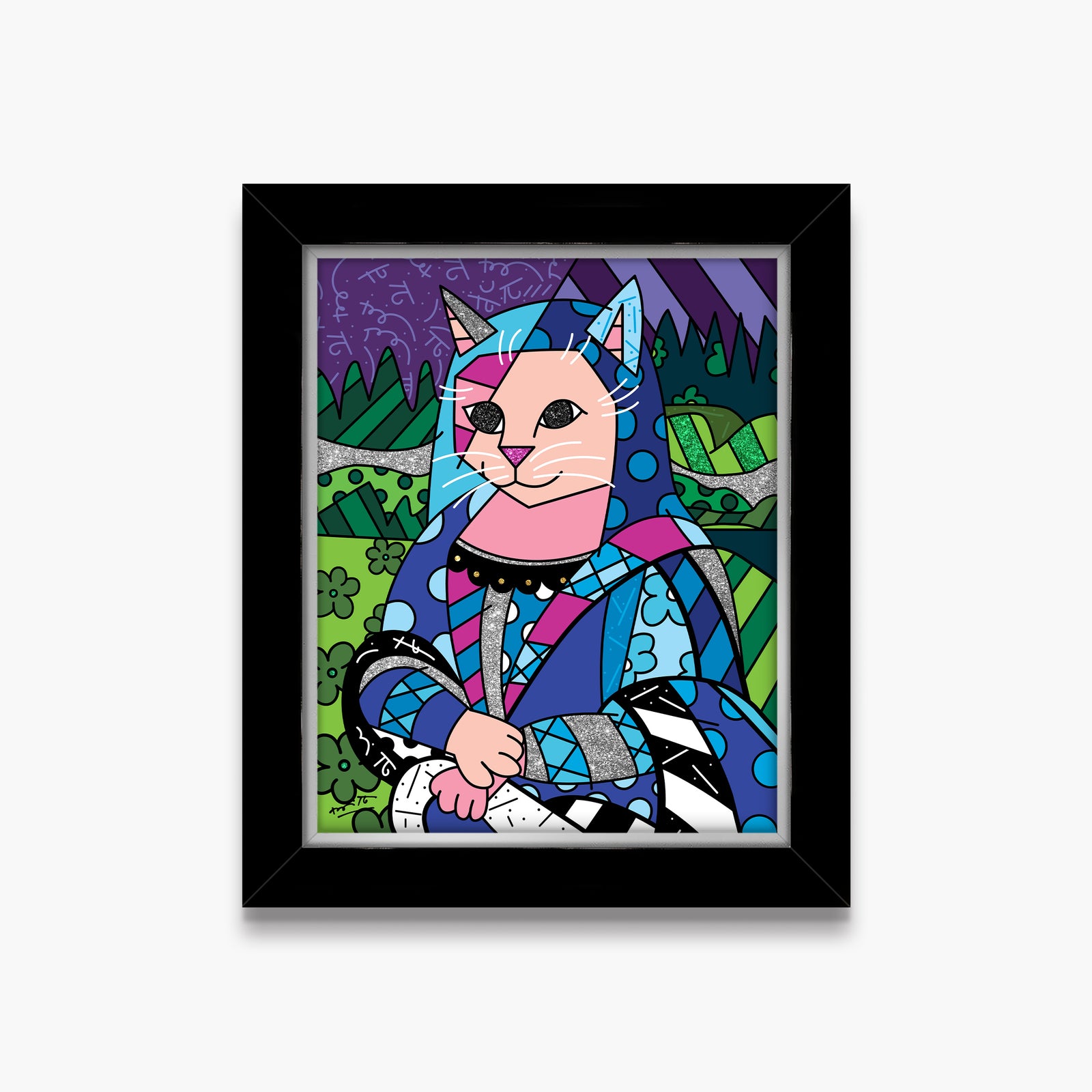 The Cat In Blue - Limited Edition Print