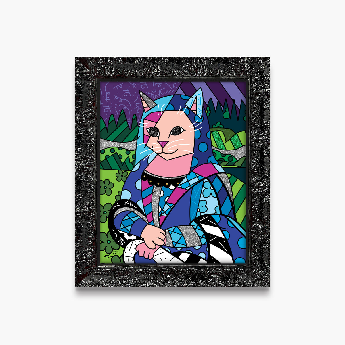 The Cat In Blue - Limited Edition Print