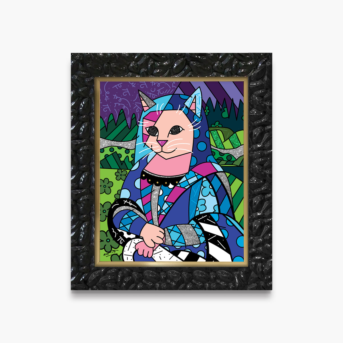 The Cat In Blue - Limited Edition Print