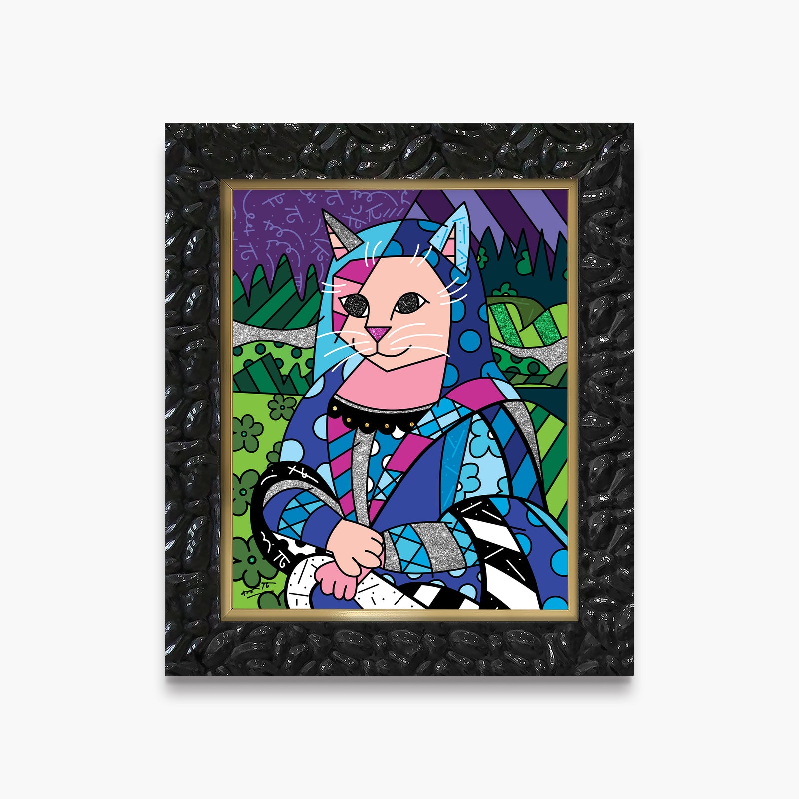 The Cat In Blue - Limited Edition Print