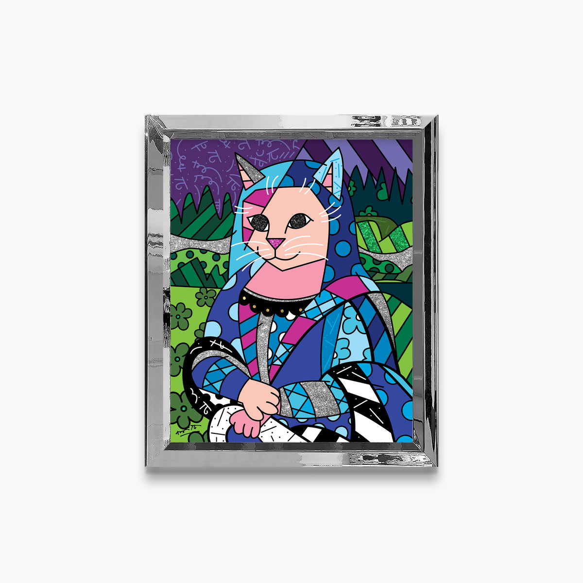 The Cat In Blue - Limited Edition Print