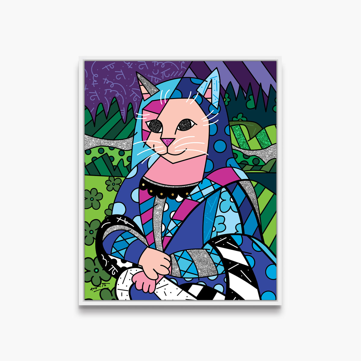 The Cat In Blue - Limited Edition Print