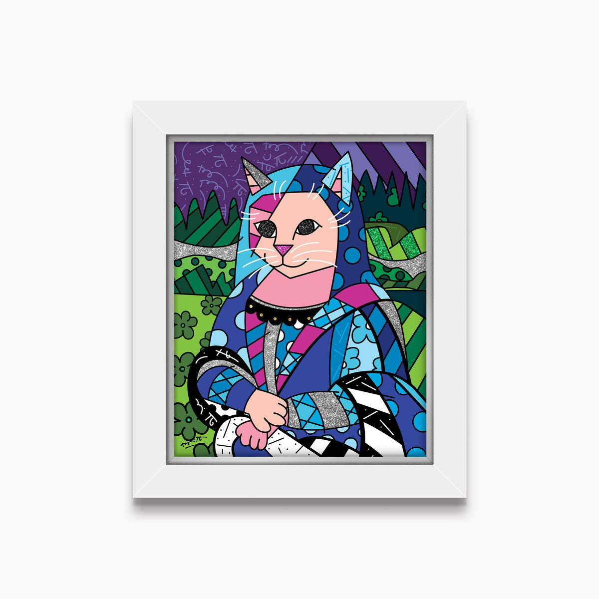 The Cat In Blue - Limited Edition Print