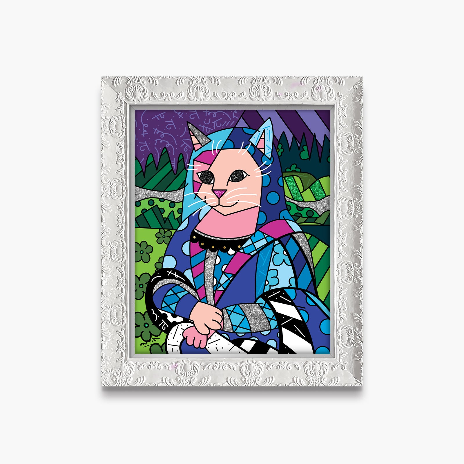 The Cat In Blue - Limited Edition Print
