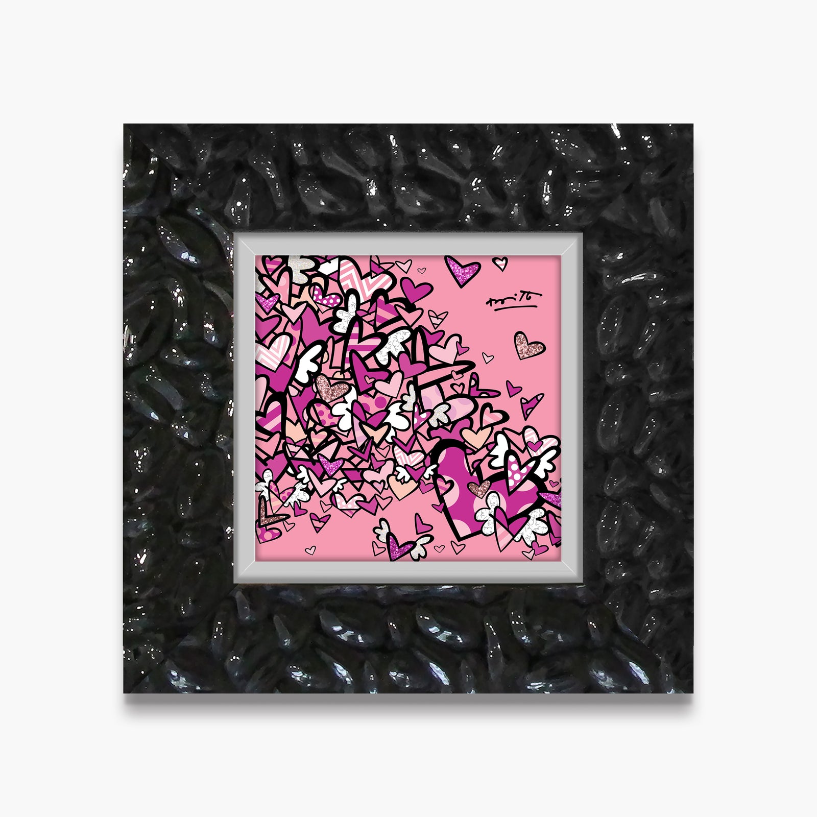 modern pop art rhythm i limited edition print  vibrant home decor