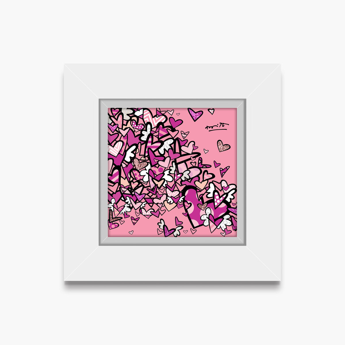 modern pop art rhythm i limited edition print  vibrant home decor