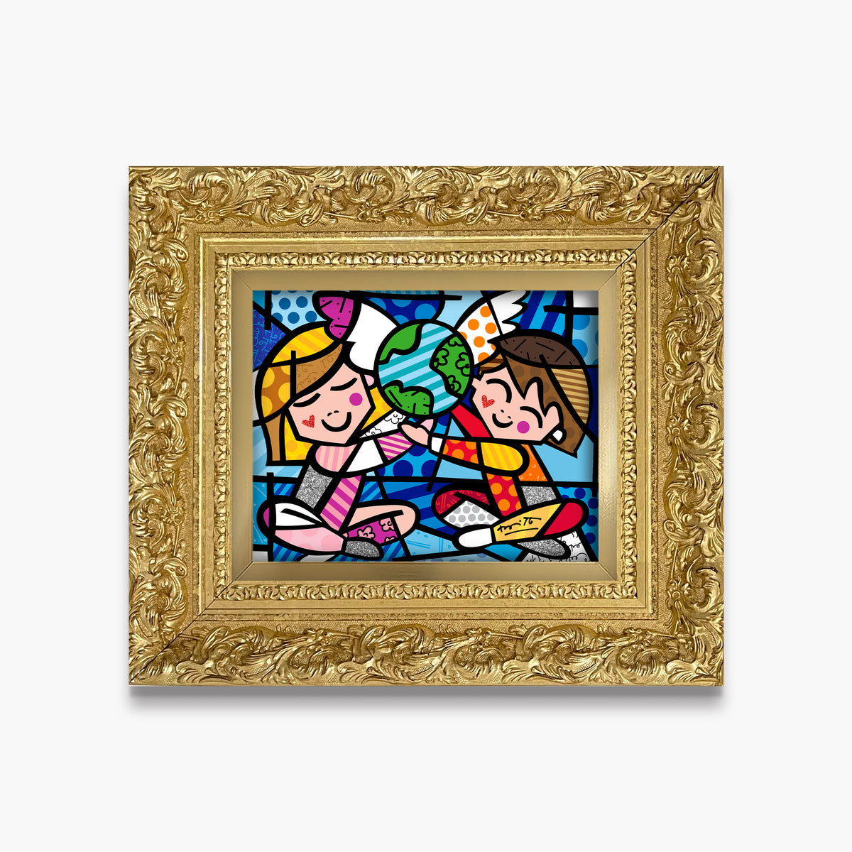 modern pop art future limited edition print  vibrant home decor