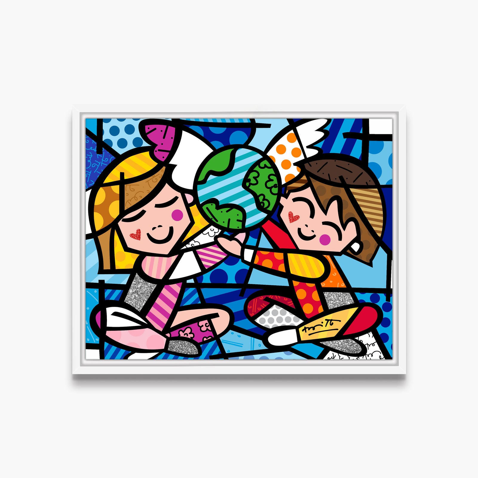 future limited edition print  artistic colorful design collectible