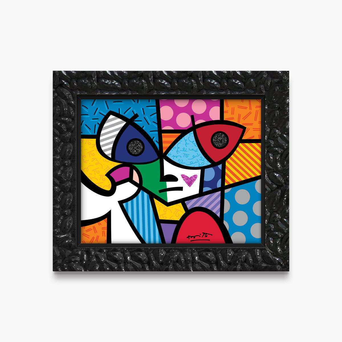 modern pop art green boy limited edition print  vibrant home decor