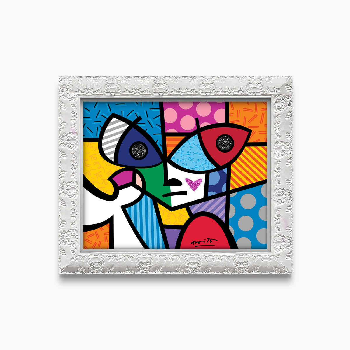 green boy limited edition print  artistic colorful design collectible