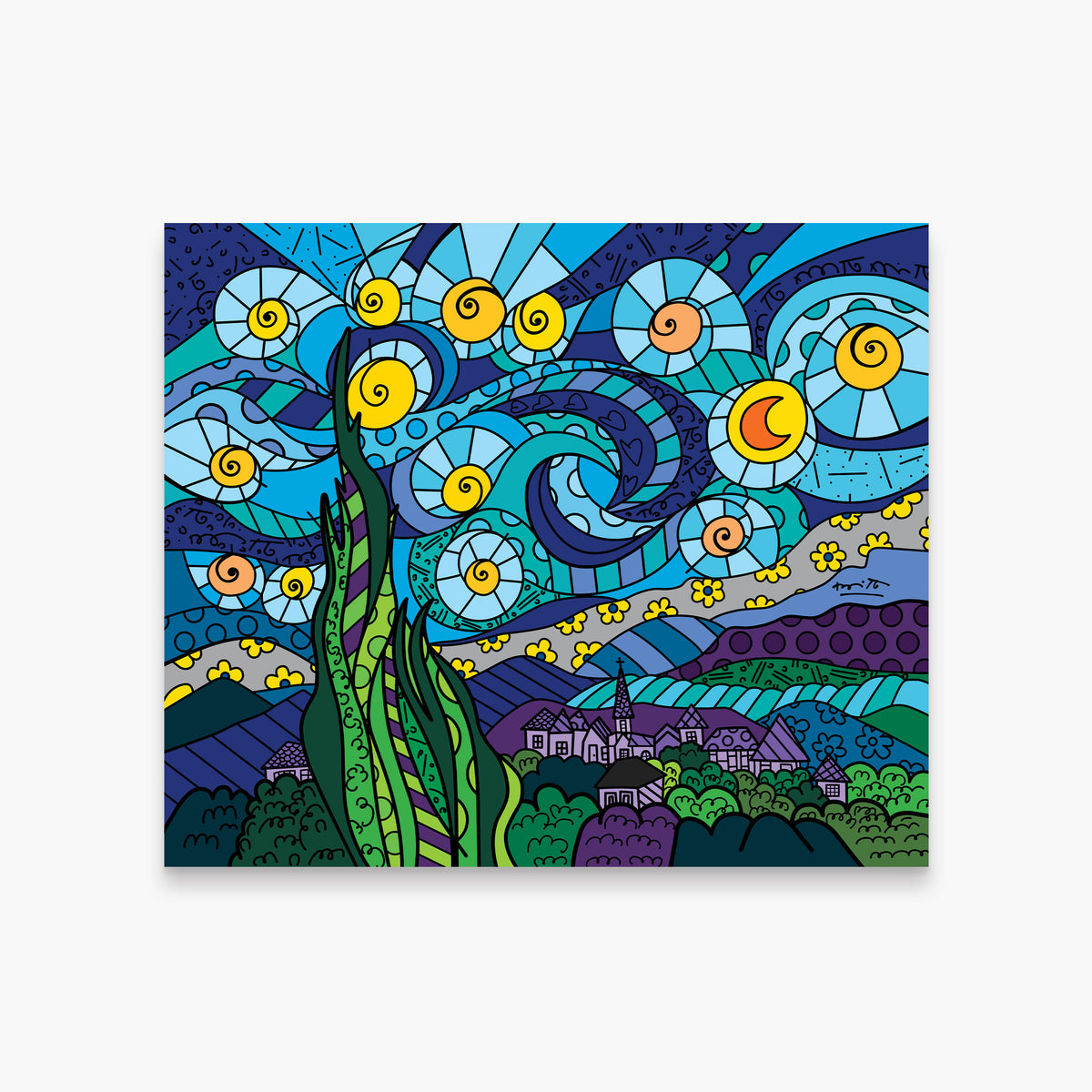 My Starry Night - Limited Edition Print