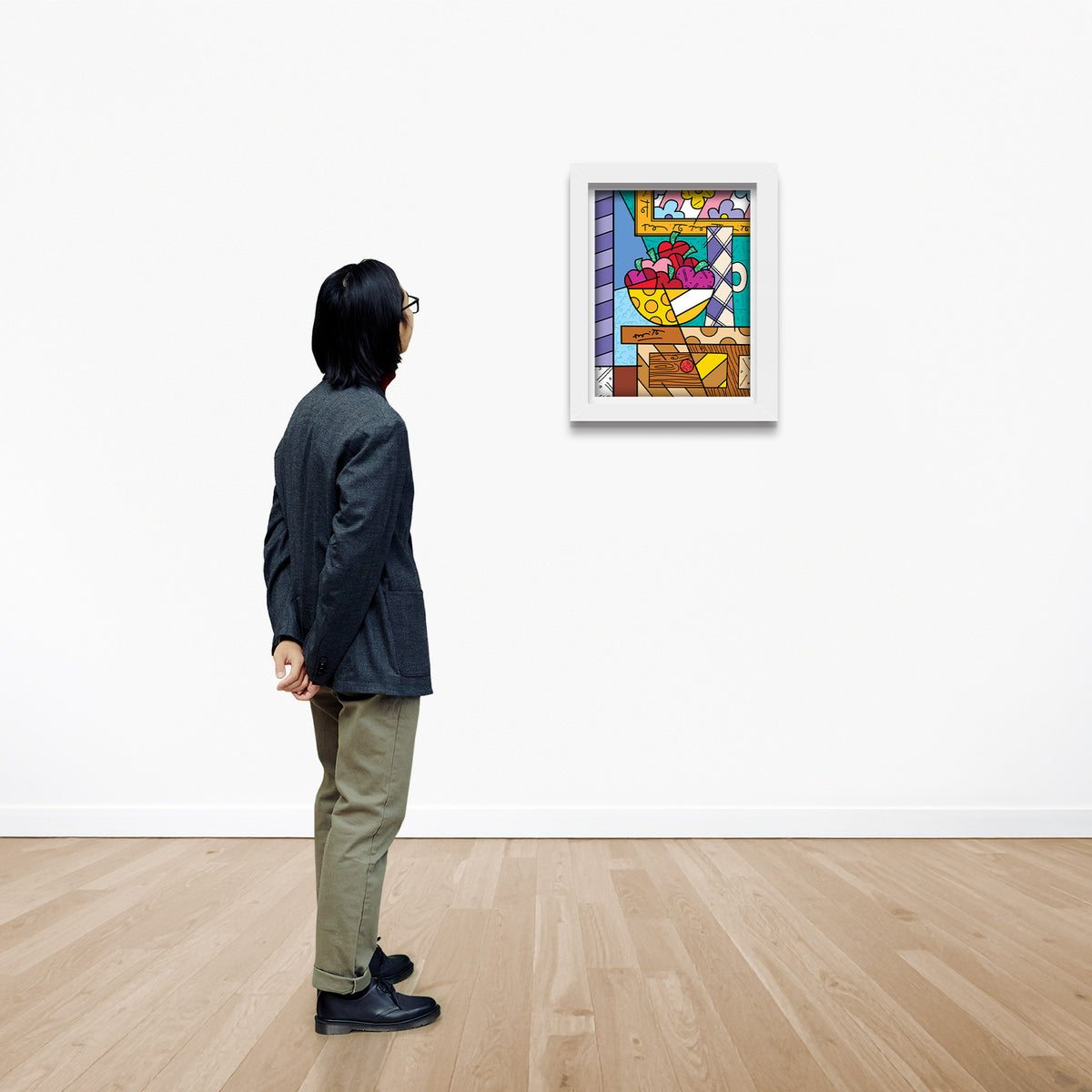modern pop art at home limited edition print  vibrant home decor