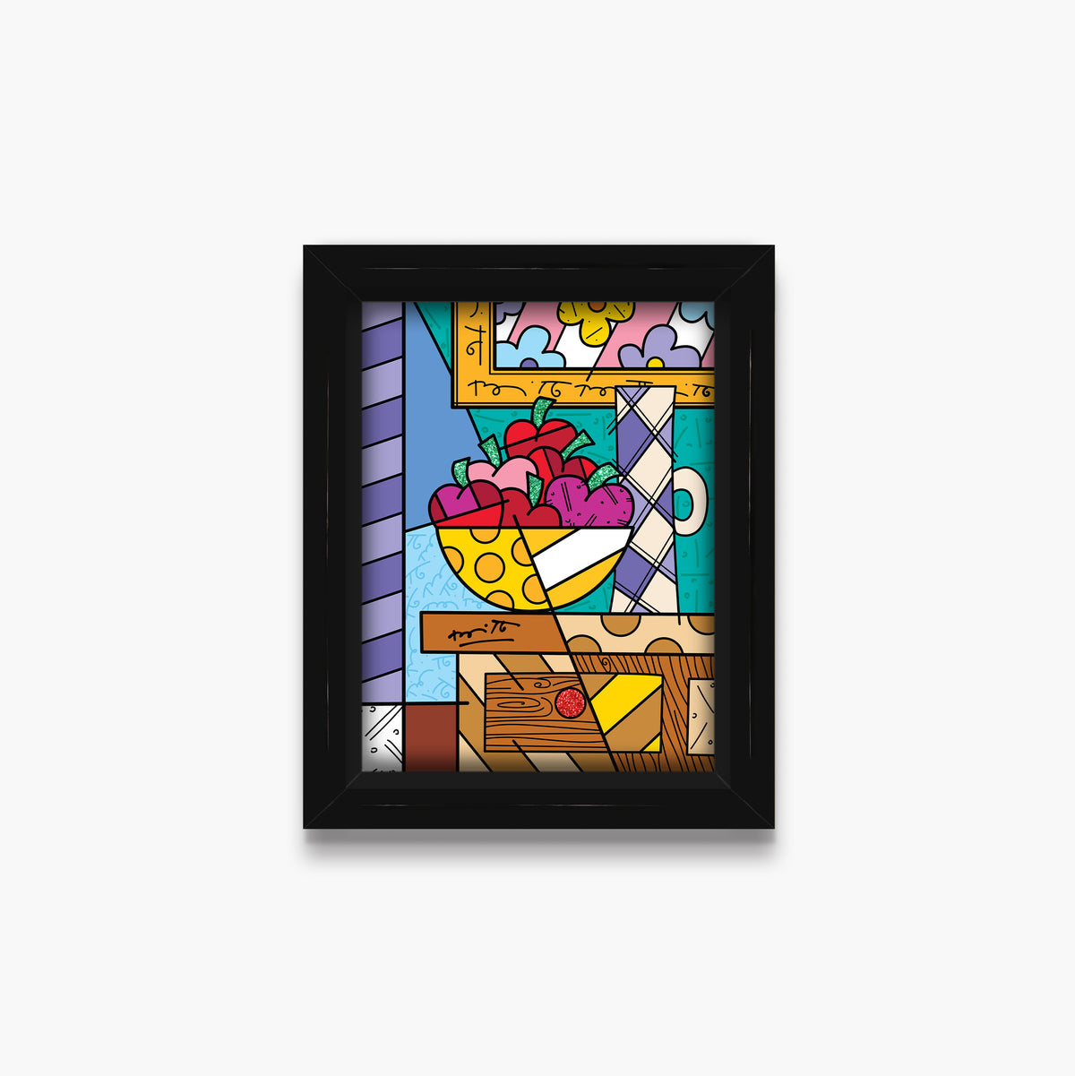 at home limited edition print  artistic colorful design collectible