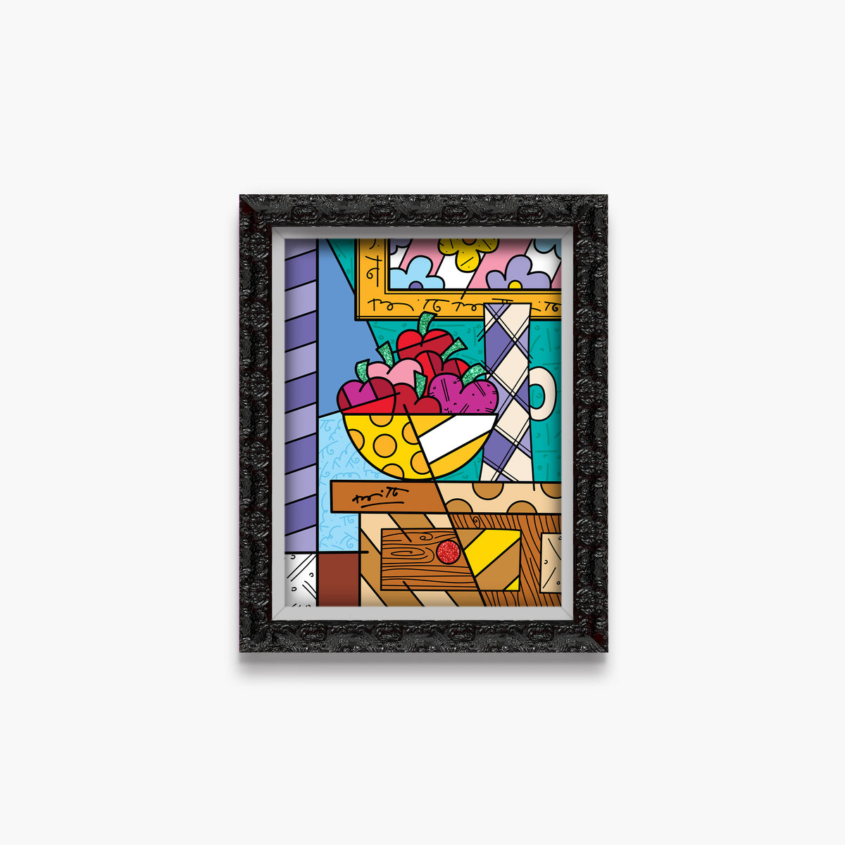 at home limited edition print  artistic colorful design collectible