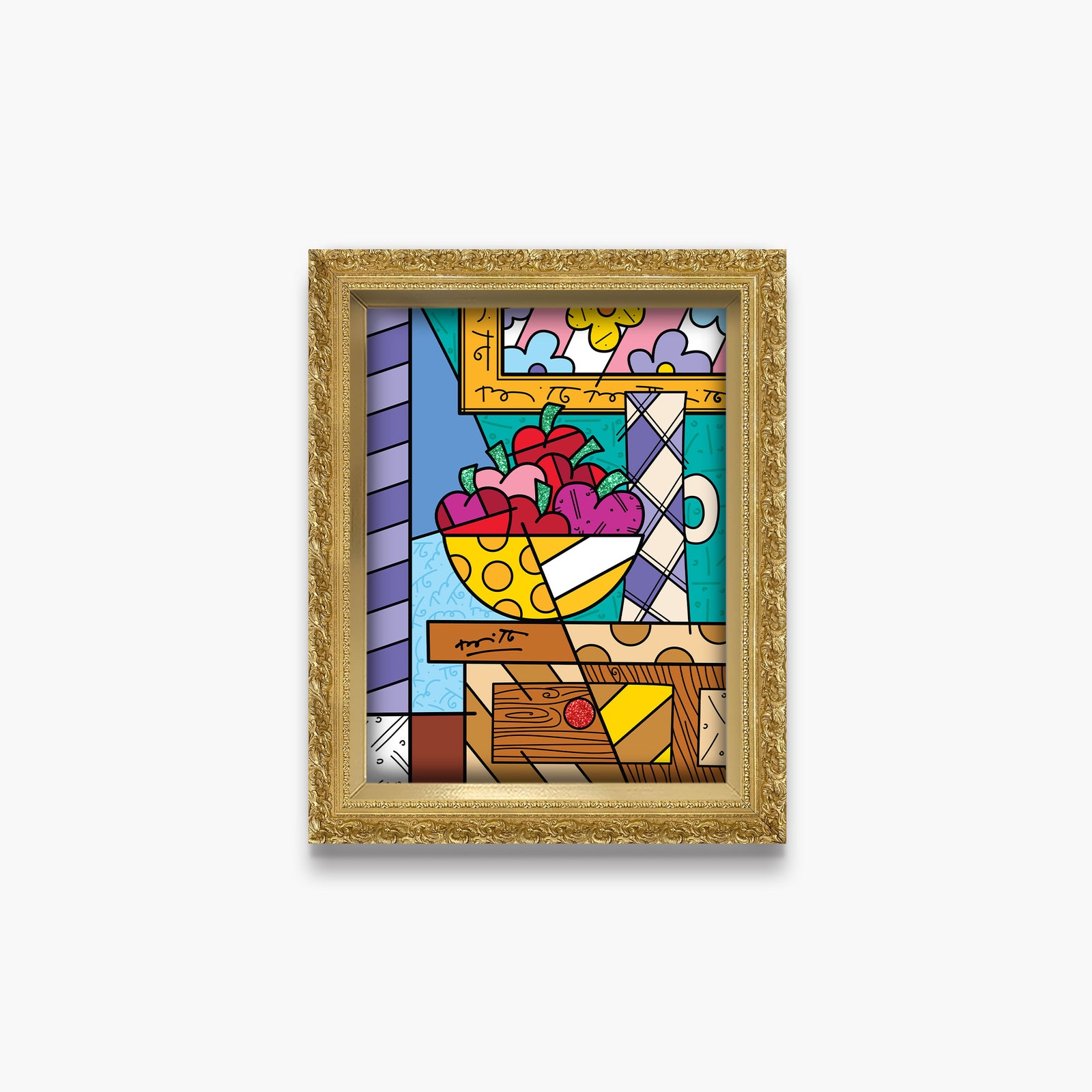 modern pop art at home limited edition print  vibrant home decor