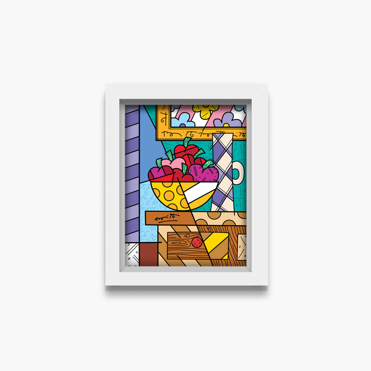 modern pop art at home limited edition print  vibrant home decor