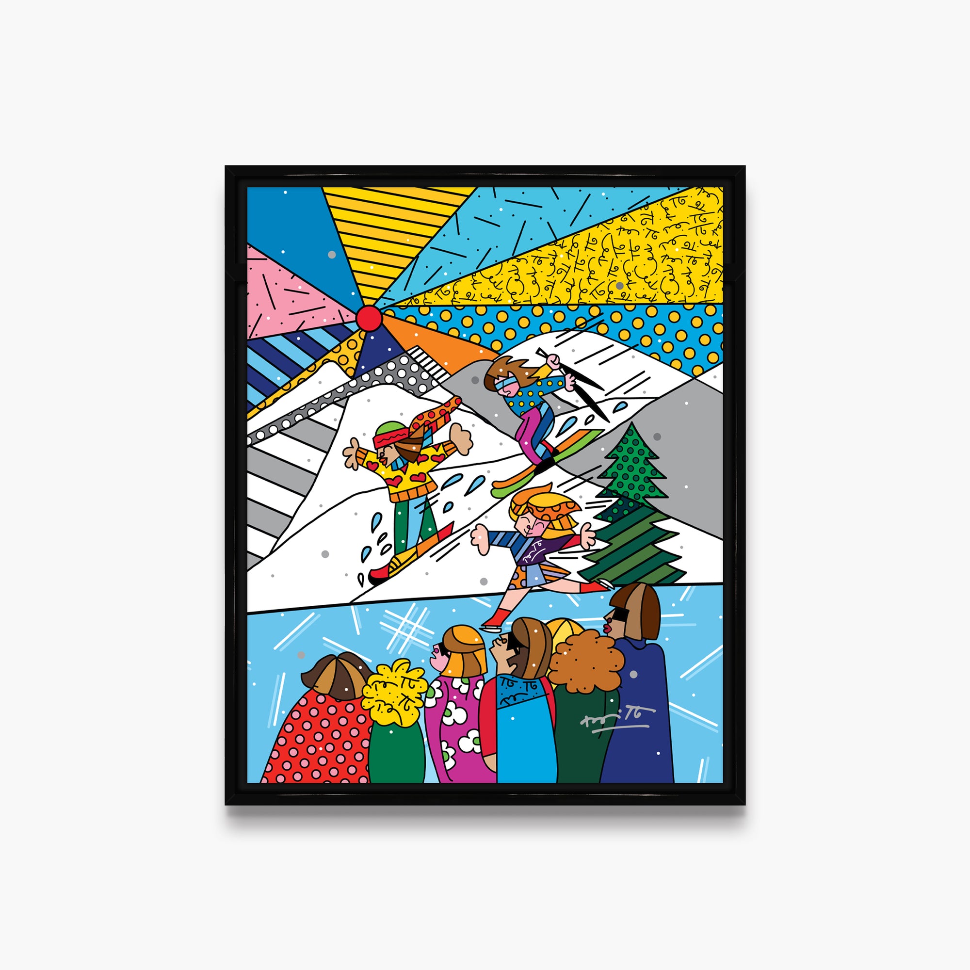 Winter Days - Limited Edition Print - Shop Britto