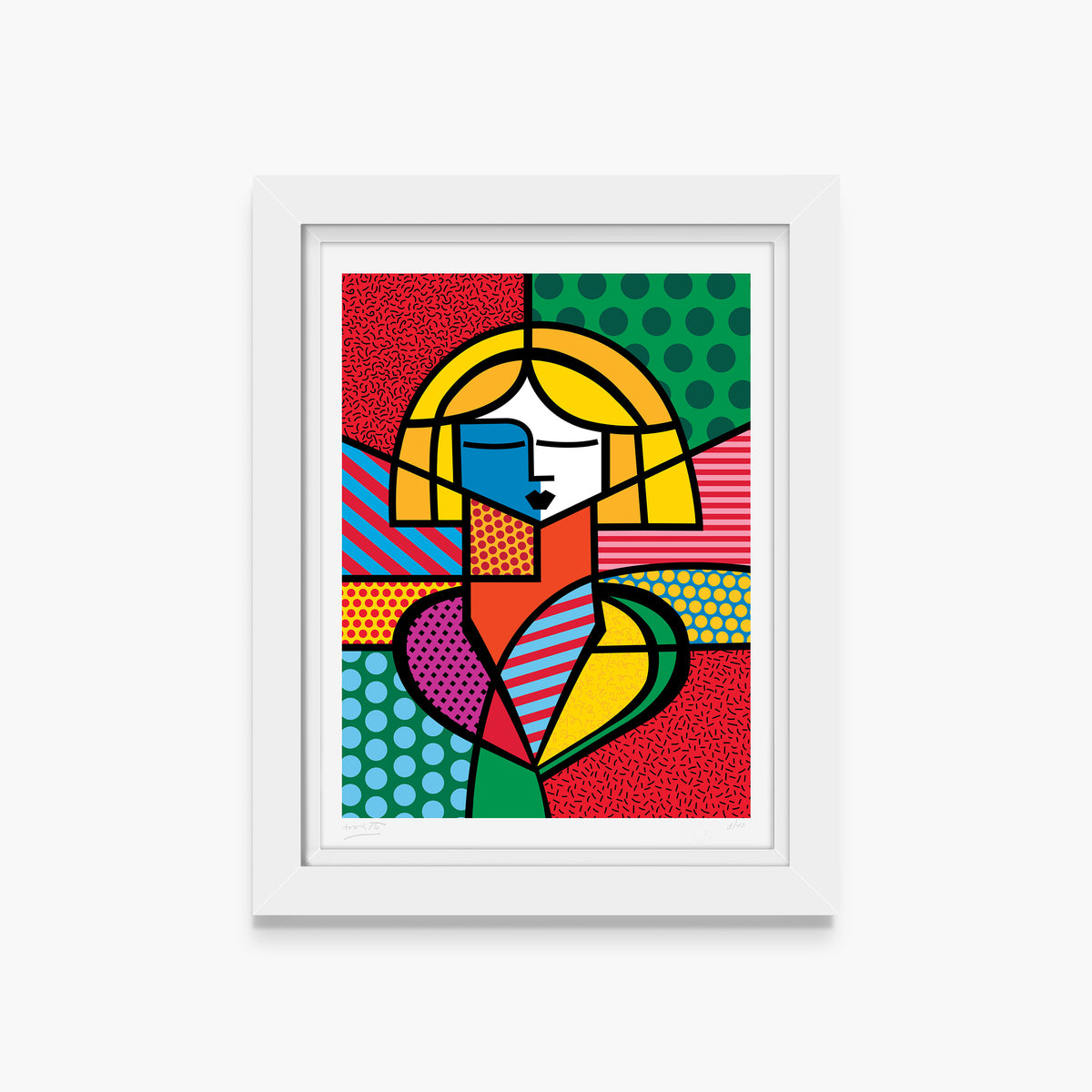 francine limited edition print  colorful decorative collectible gift idea