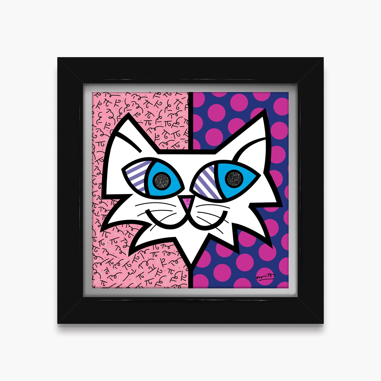 squeaki limited edition print  artistic colorful design collectible