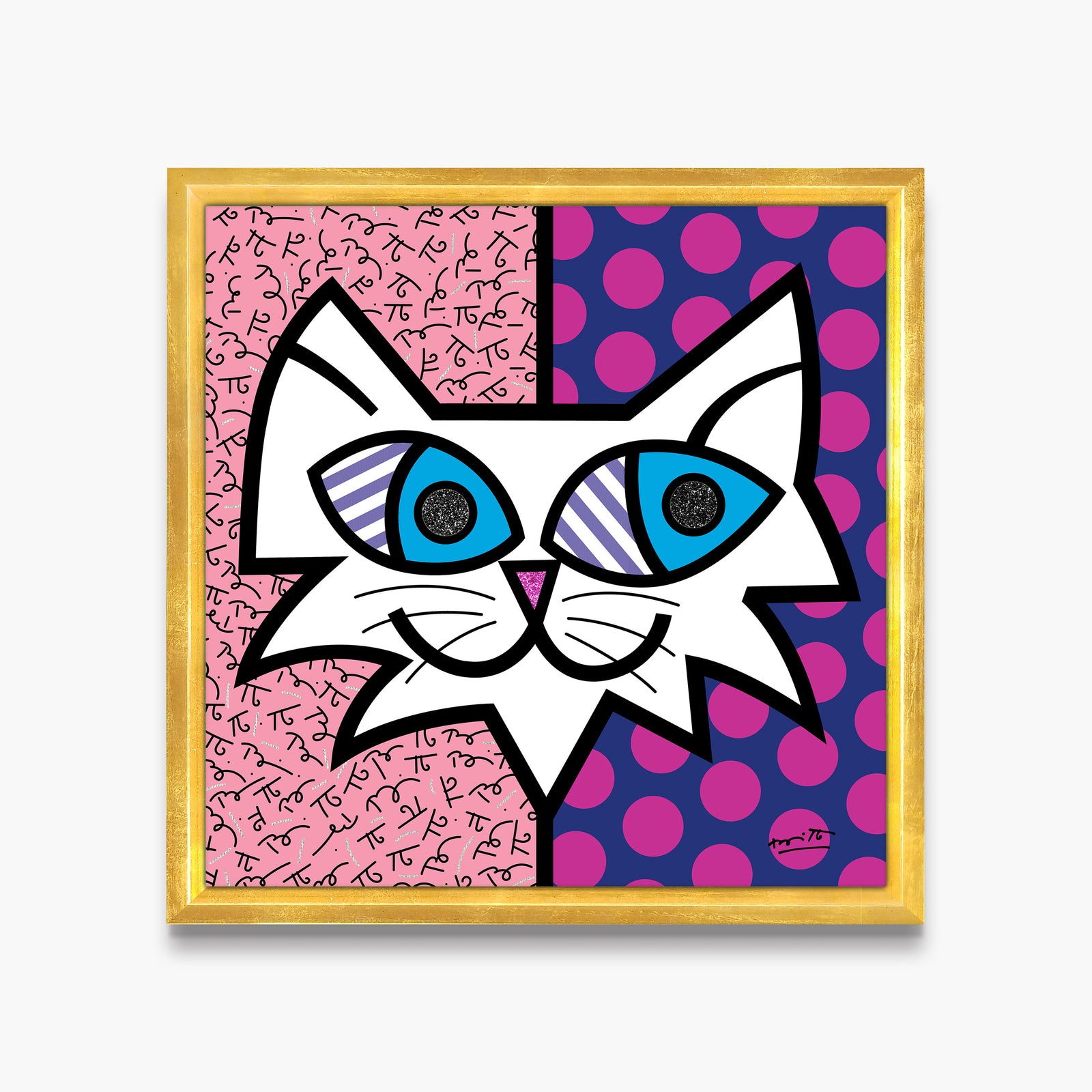 squeaki limited edition print  colorful decorative collectible gift idea