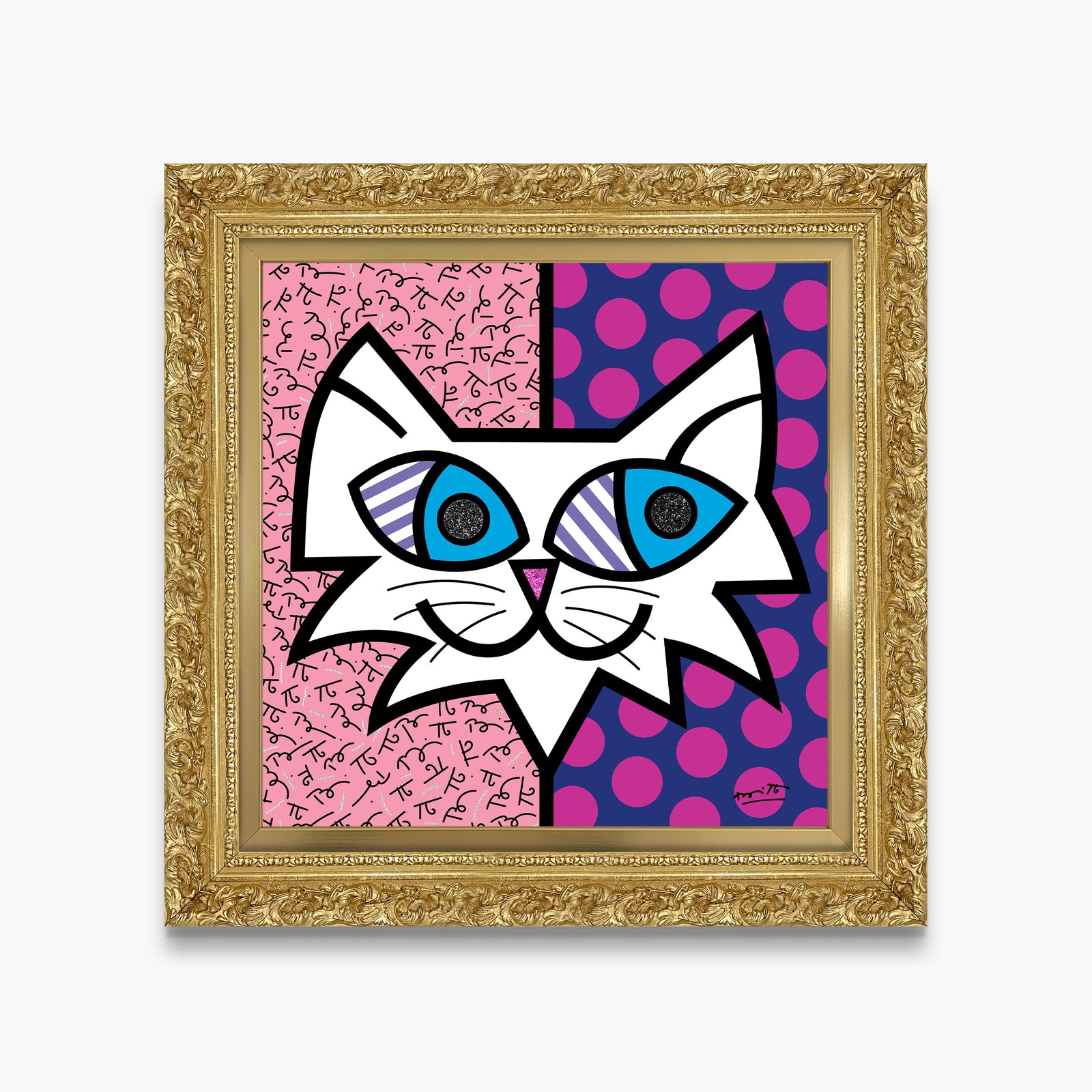 squeaki limited edition print  colorful decorative collectible gift idea