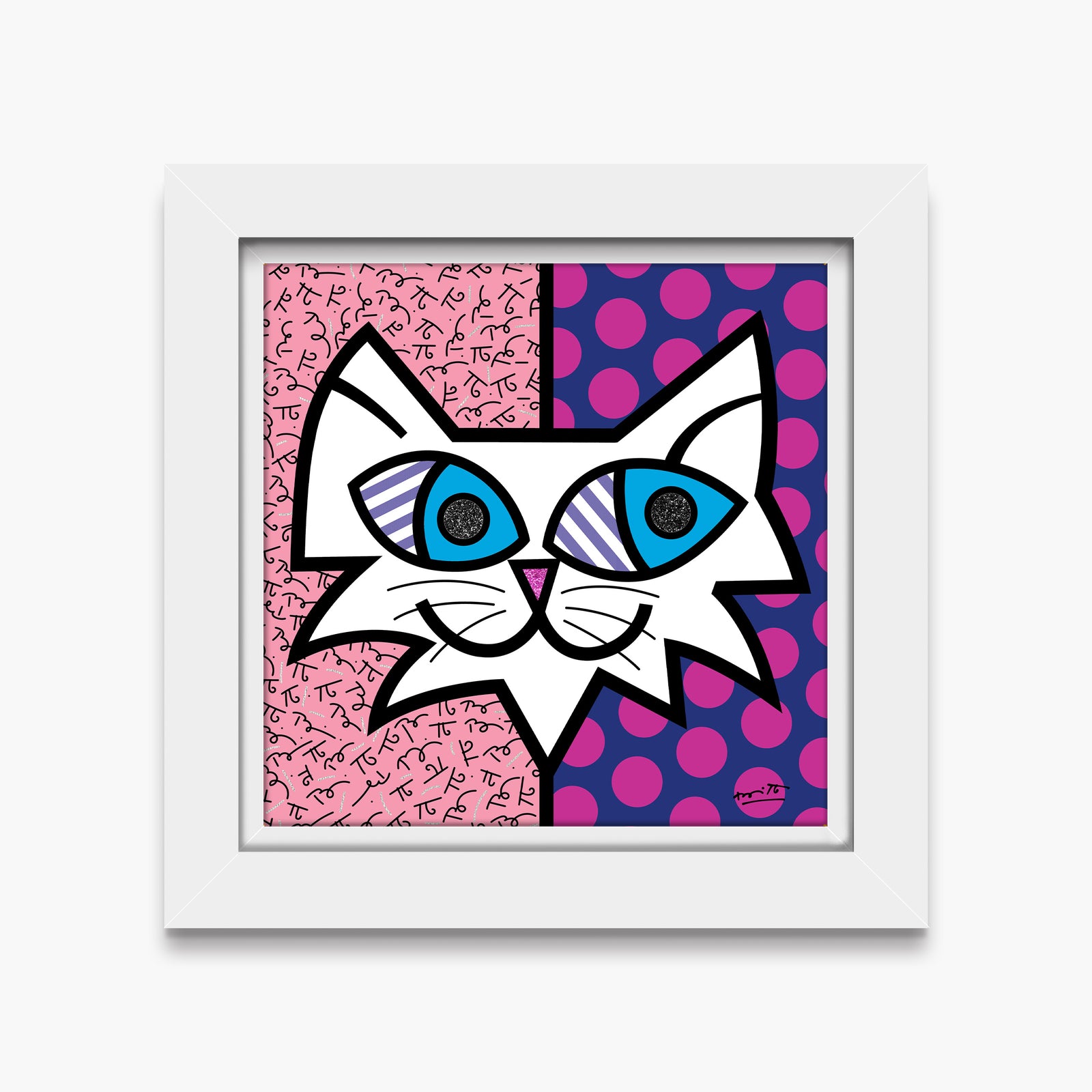 squeaki limited edition print  colorful decorative collectible gift idea