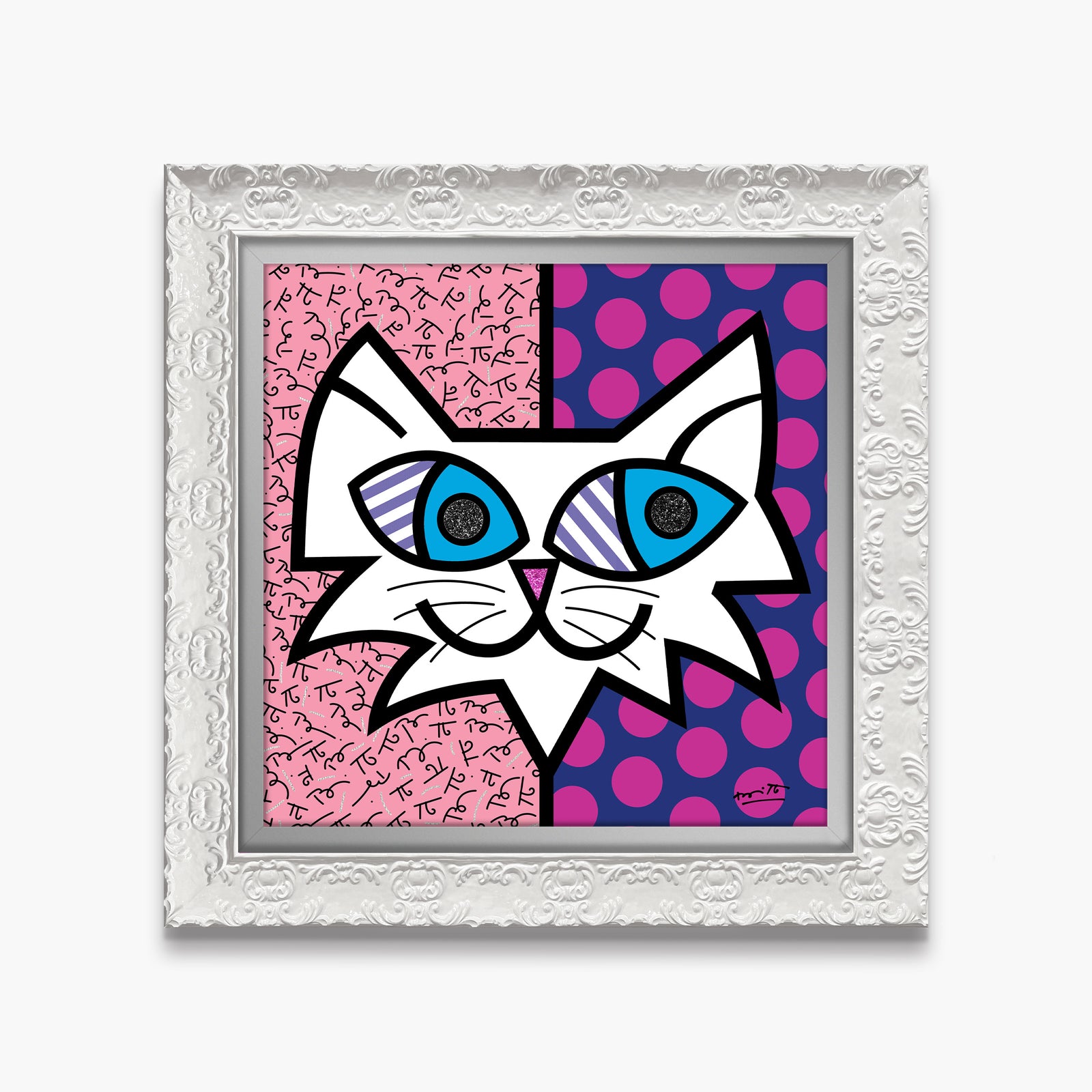 squeaki limited edition print  artistic colorful design collectible