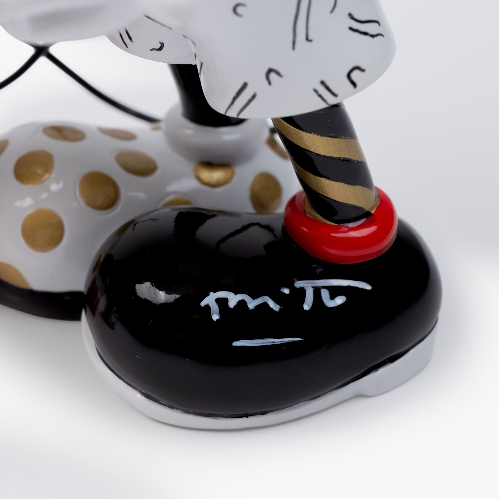 Mickey and Minnie Black & Gold - Disney by Britto Figurine