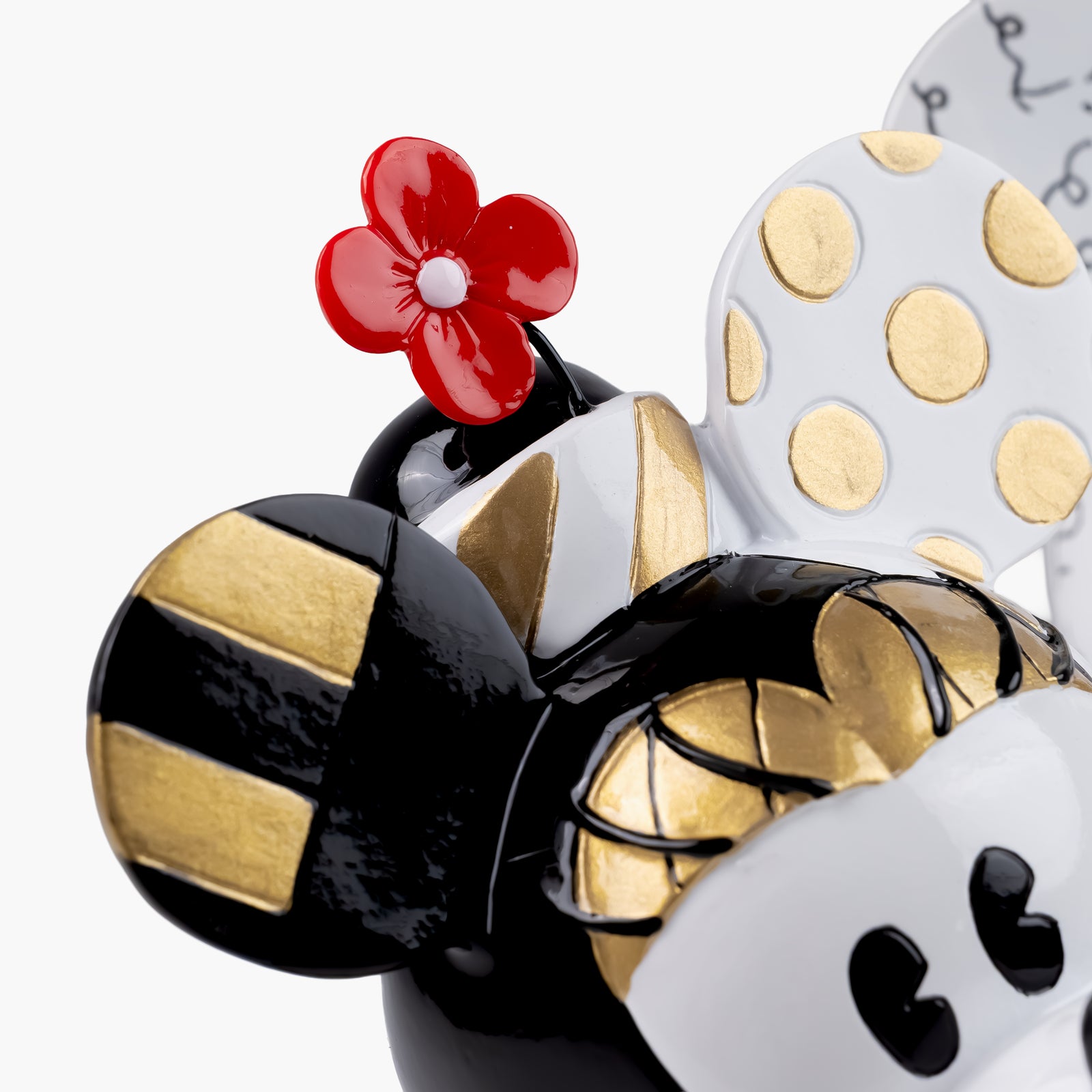 Mickey and Minnie Black & Gold - Disney by Britto Figurine