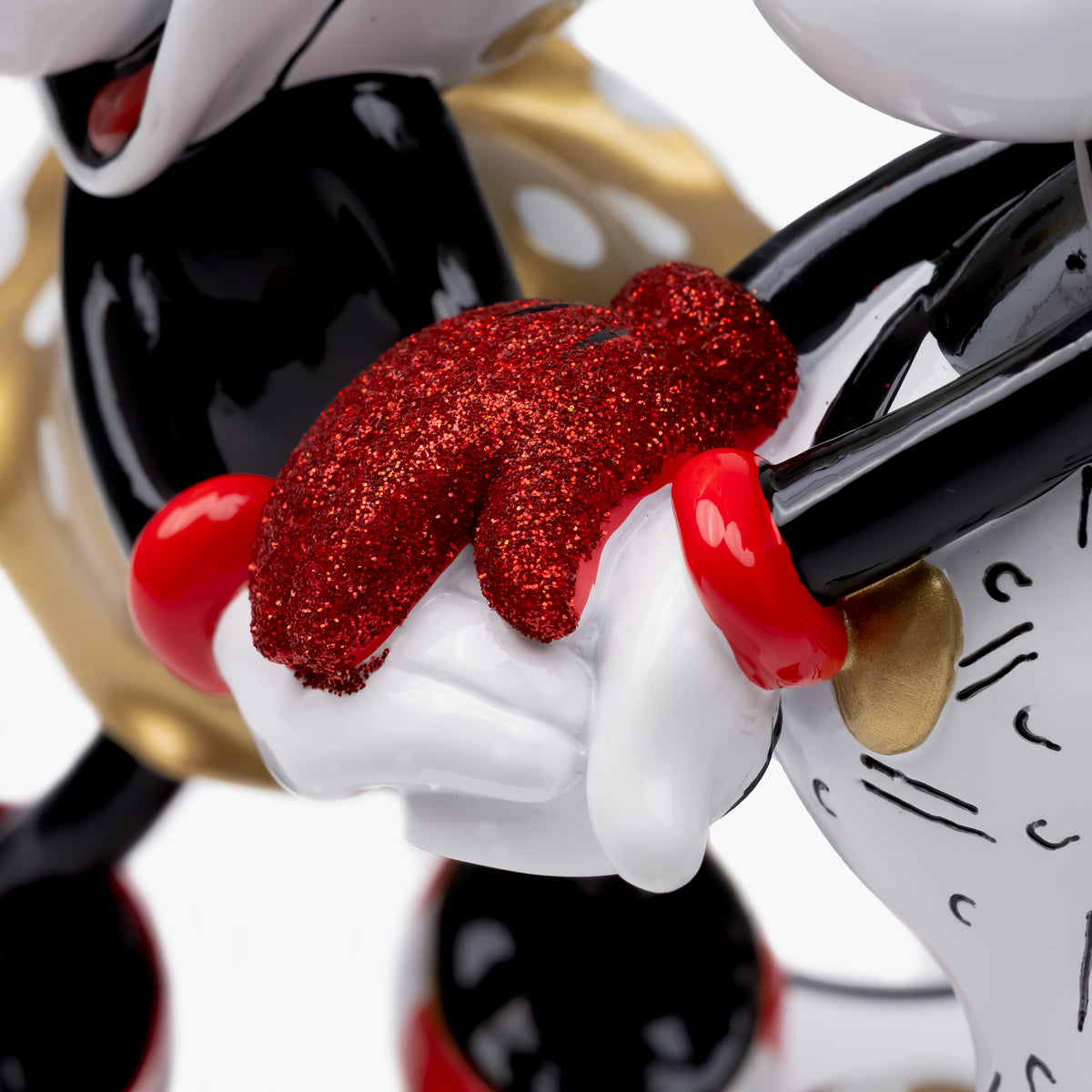 Mickey and Minnie Black & Gold - Disney by Britto Figurine