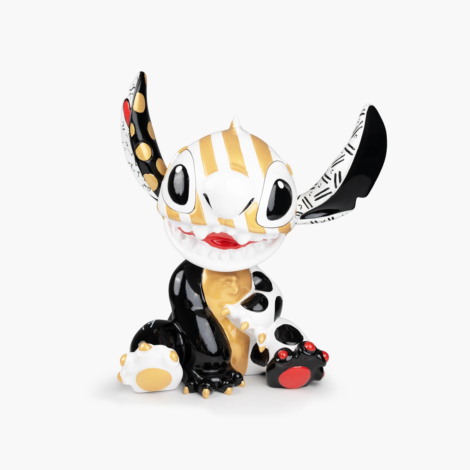 Large Stitch Black & Gold - Disney by Britto Figurine