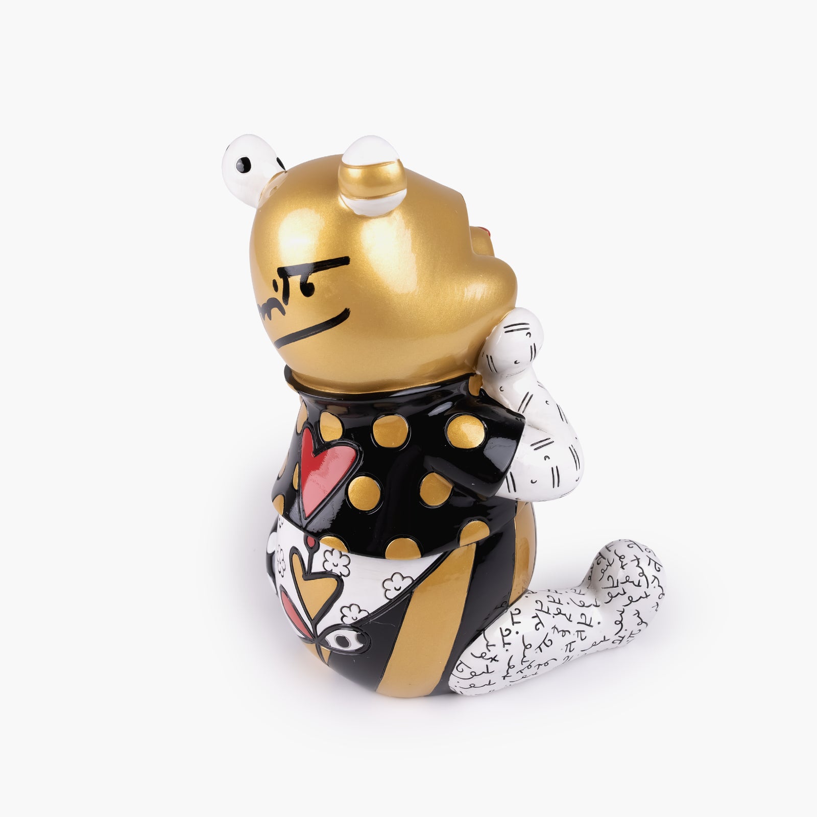 Winnie The Pooh Black & Gold - Disney by Britto Figurine