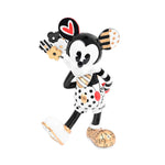 MICKEY WITH FLOWERS - Black & Gold - Disney by Britto