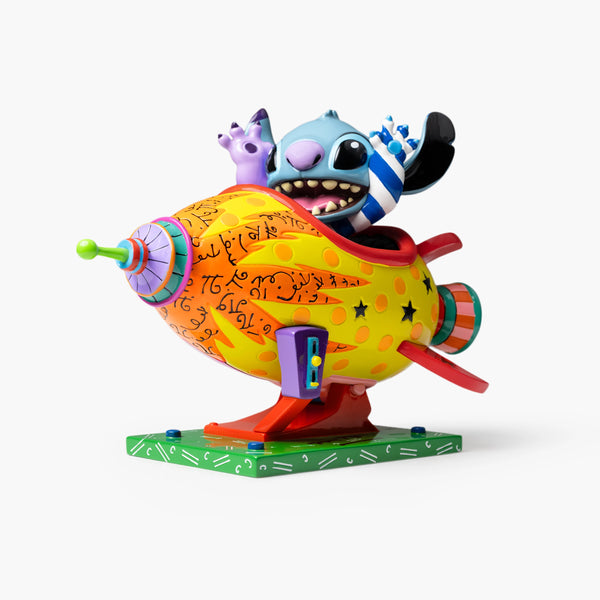 Stitch Rocket Ship - Disney by Britto Figurine