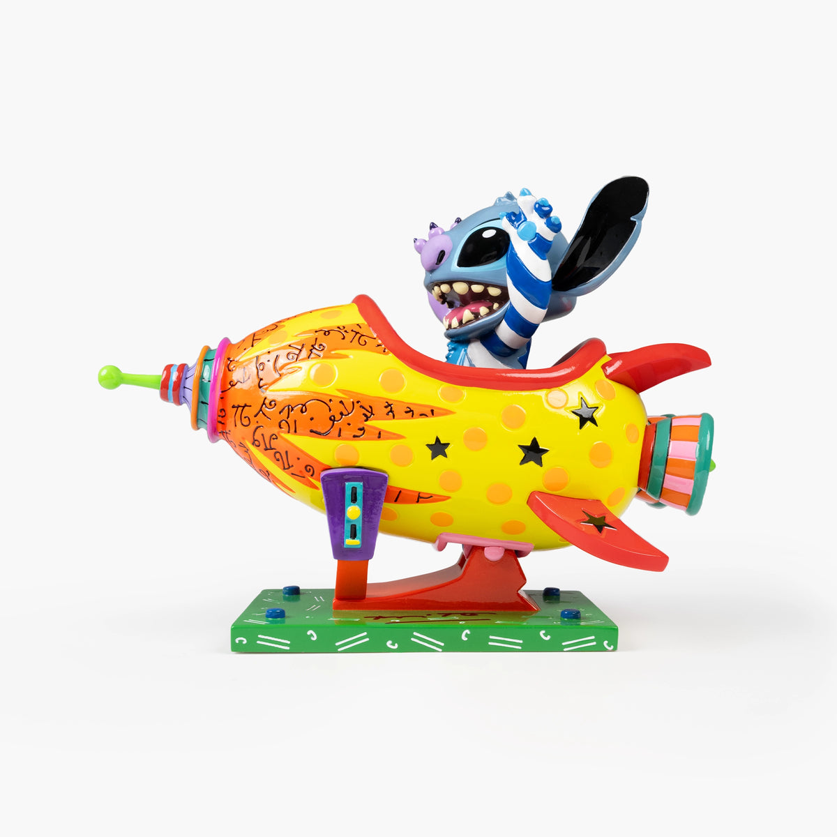 Stitch Rocket Ship - Disney by Britto Figurine